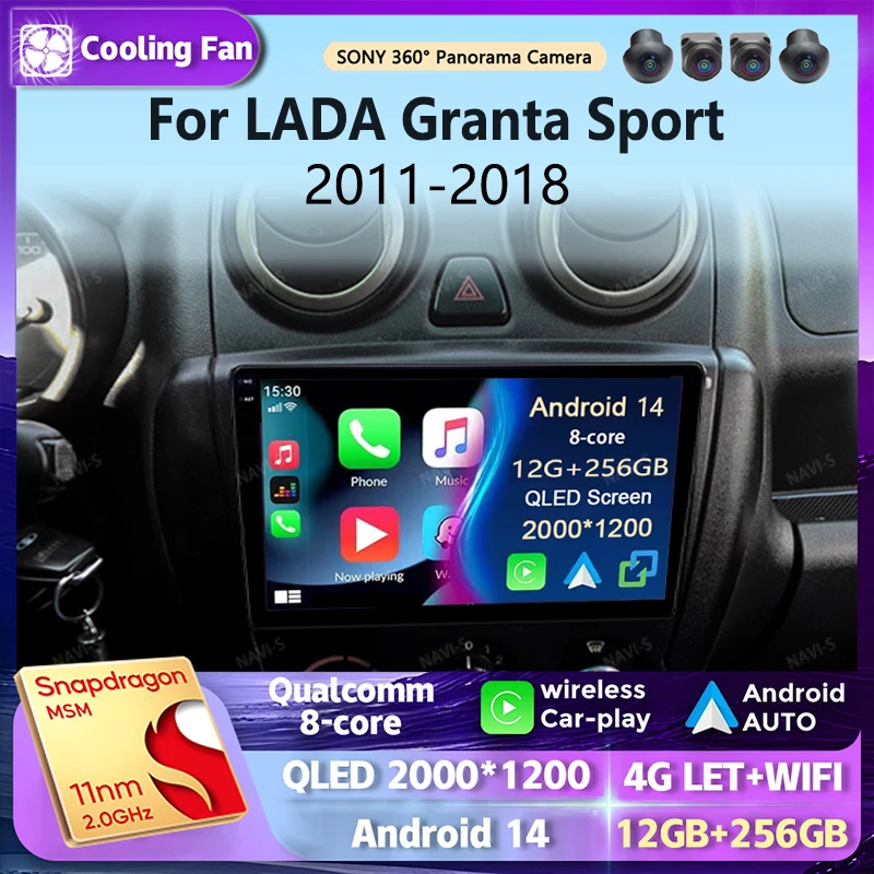 Android 14 For LADA Granta Sport 2011-2018 2K QLED Stereo Car Radio Multimedia Video Player GPS AI Voice CarPlay Head Unit 4G BT
Android 14 For LADA Granta Sport 2011-2018 2K QLED Stereo Car Radio Multimedia Video Player GPS AI Voice CarPlay Head Unit 4G BT