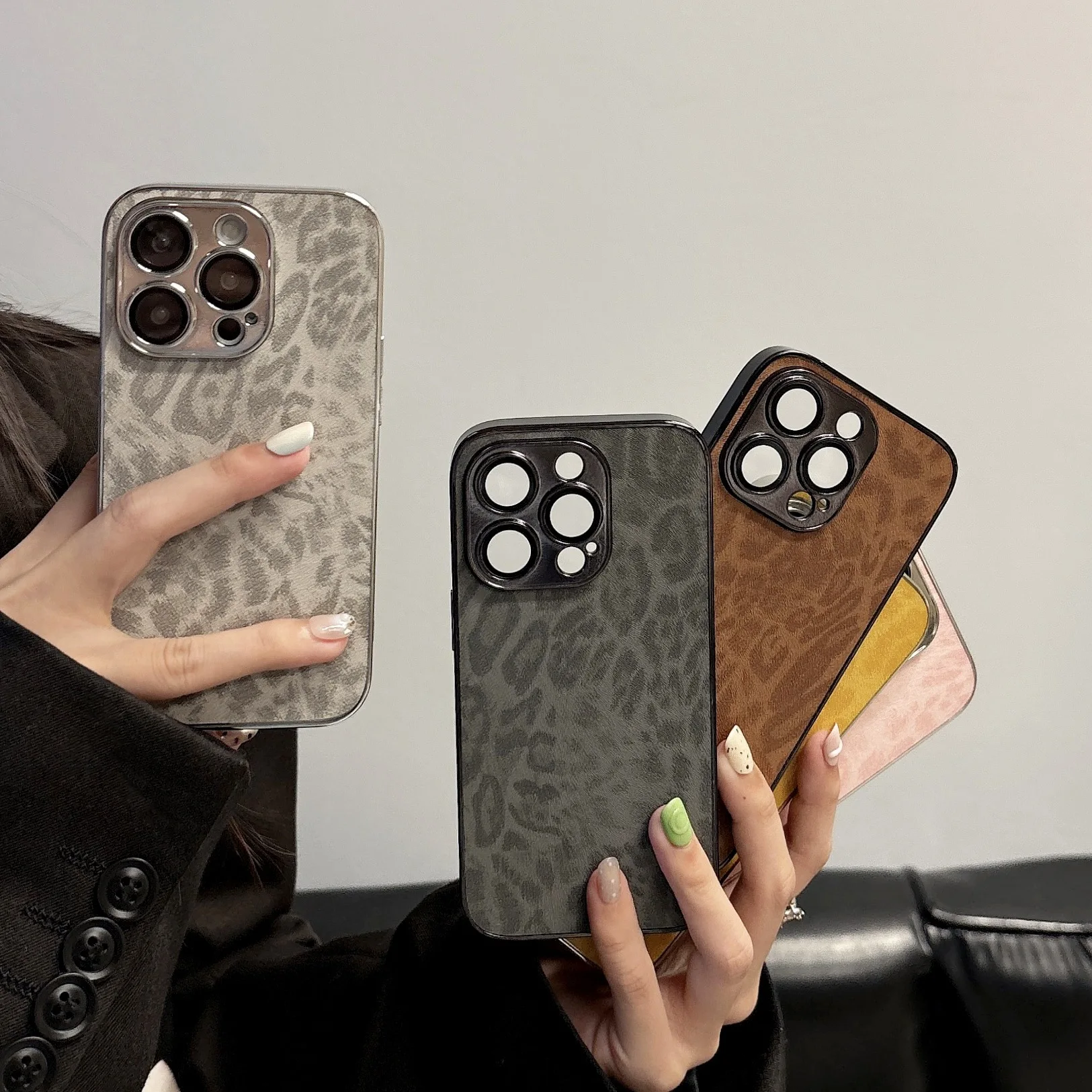 Luxury Cool Leopard Pattern Armor Case For iPhone 16 Pro Max 15 14 Plus 13 12 11 Matte Plating Leather Texture Shockproof Cover
Luxury Cool Leopard Pattern Armor Case For iPhone 16 Pro Max 15 14 Plus 13 12 11 Matte Plating Leather Texture Shockproof Cover