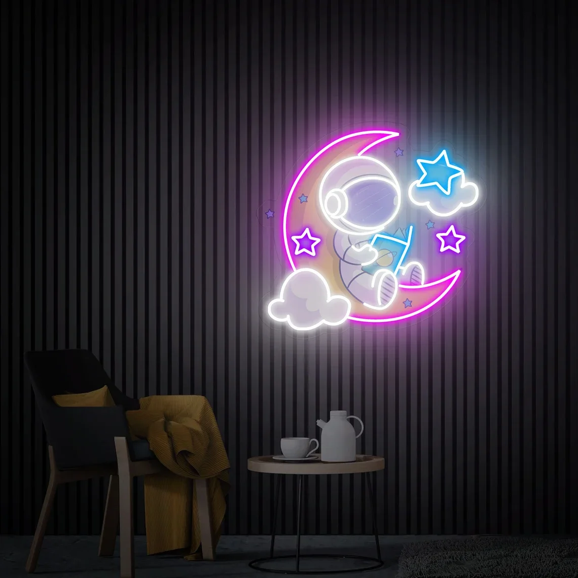 Astronaut Reading Book Neon Sign, UV Print Acrylic Led Neon Sign, Astronaut Wall Art, Bedroom Decor, Kids Gift
Astronaut Reading Book Neon Sign, UV Print Acrylic Led Neon Sign, Astronaut Wall Art, Bedroom Decor, Kids Gift