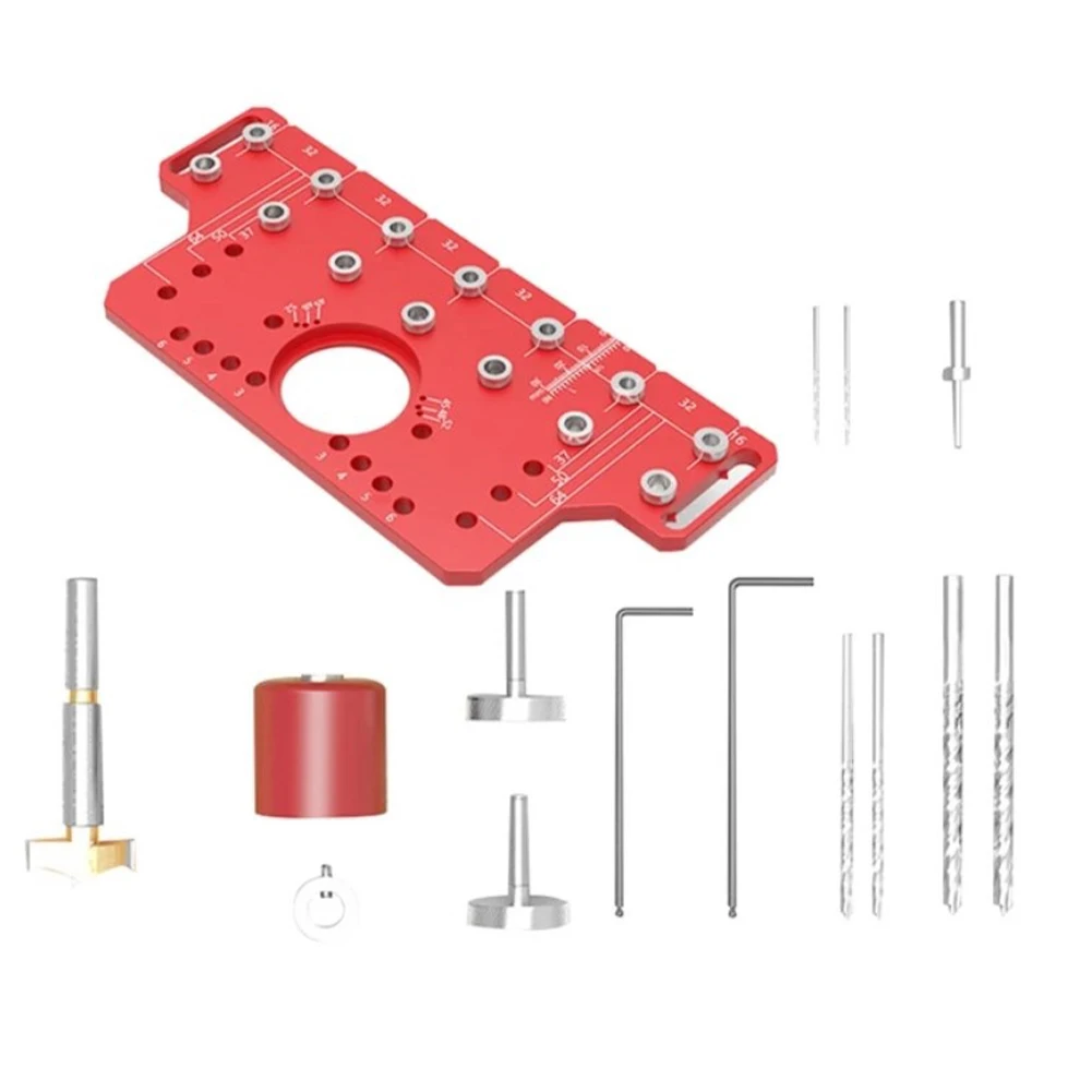Shelf Pin Drilling Jig And Hinge Hole Drill 3 In 1 Woodworking Hole Drilling Guide Cabinet Shelf Hole Jig Door Hinge Hole Opener
Shelf Pin Drilling Jig And Hinge Hole Drill 3 In 1 Woodworking Hole Drilling Guide Cabinet Shelf Hole Jig Door Hinge Hole Opener