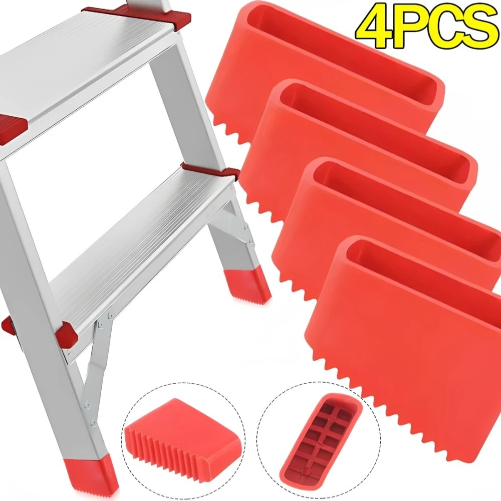 4/1PCS Household TPR Ladder Leg Covers Step Ladder Feet Covers Non-slip Ladder Pads Versatile Red Black Insulating Foot Sleeve
4/1PCS Household TPR Ladder Leg Covers Step Ladder Feet Covers Non-slip Ladder Pads Versatile Red Black Insulating Foot Sleeve