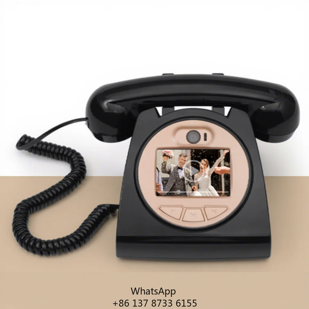 Brand New 1080P Video & Audio Guestbook For Wedding Decoration Wedding Telephone Booth Recorder Video Guestbook
Brand New 1080P Video & Audio Guestbook For Wedding Decoration Wedding Telephone Booth Recorder Video Guestbook
