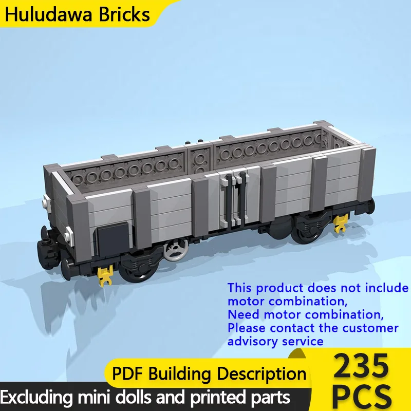 Модель городской автомобиль MOC, строительные кирпичи, 4-колесный серый открытый вагон, модульная технология, детские праздничные подарки, сборка игрушек, костюм 
Модель городской автомобиль MOC, строительные кирпичи, 4-колесный серый открытый вагон, модульная технология, детские праздничные подарки, сборка игрушек, костюм