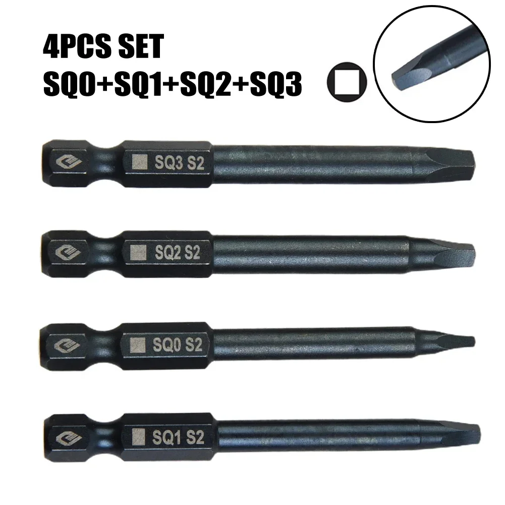 65mm SQ0 SQ1 SQ2 Square Head Screwdriver Bits Set Hex Shank Magnetic Screwdriver Herramientas Ferramentas Multimeter Multitool
65mm SQ0 SQ1 SQ2 Square Head Screwdriver Bits Set Hex Shank Magnetic Screwdriver Herramientas Ferramentas Multimeter Multitool