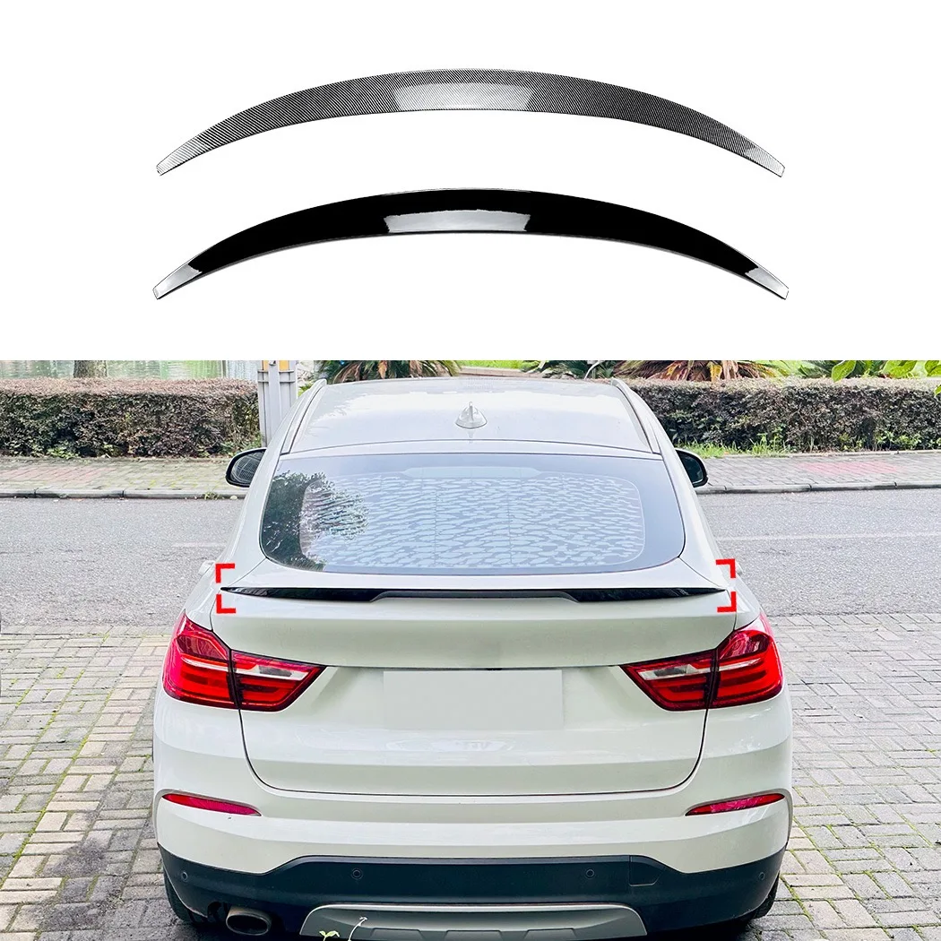 Спойлер-крыло для заднего багажника BMW F26 X4 MP Style 2014-2018 годов выпуска, из ABS-пластика, глянцевый черный, с эффектом карбона, элемент обвеса.
Спойлер-крыло для заднего багажника BMW F26 X4 MP Style 2014-2018 годов выпуска, из ABS-пластика, глянцевый черный, с эффектом карбона, элемент обвеса.