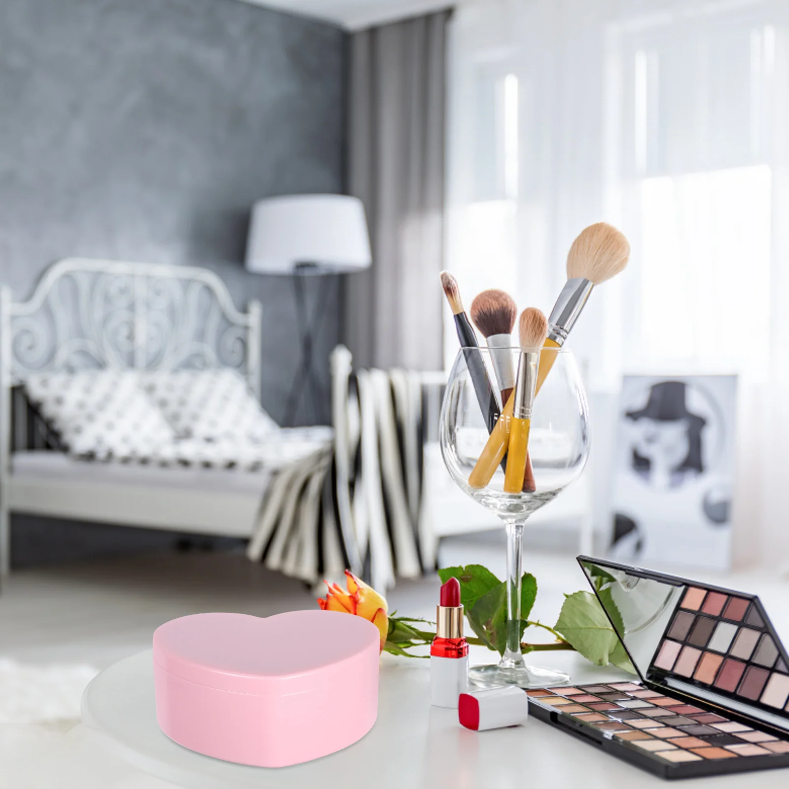 Heart Shape Double Layer Jewelry Box Desktop Necklace Ring Storage Organizer Case Cute Gift Earrings Storage Case
Heart Shape Double Layer Jewelry Box Desktop Necklace Ring Storage Organizer Case Cute Gift Earrings Storage Case