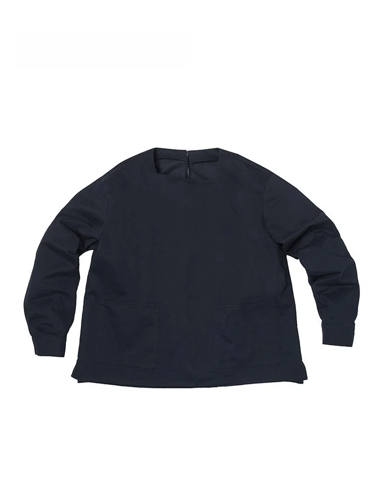 Синяя женская футболка с круглым вырезом и длинным рукавом, повседневная, на молнии, весна 2025, новая модель, 100% хлопок, модная.
Синяя женская футболка с круглым вырезом и длинным рукавом, повседневная, на молнии, весна 2025, новая модель, 100% хлопок, модная.