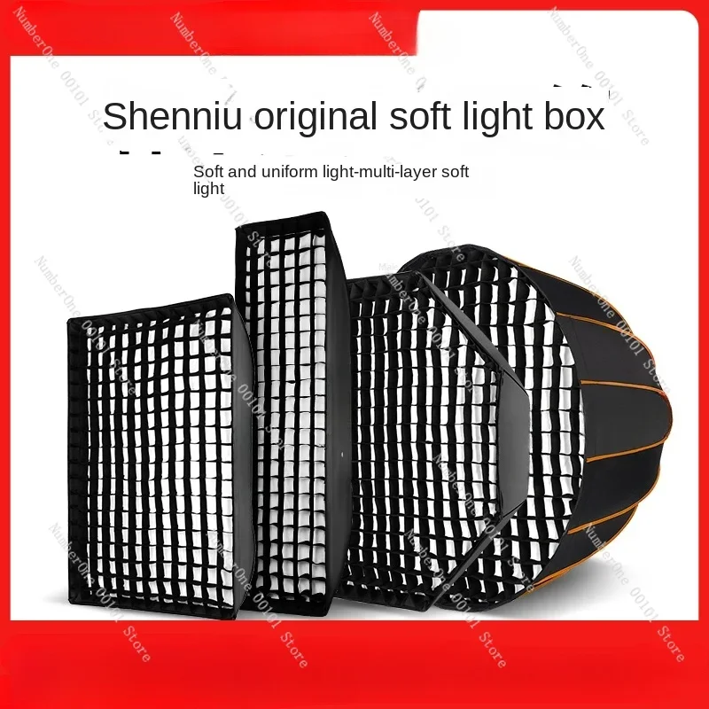 Quick-loading grid deep-throwing softbox 22 * 90 80 * 120 35 * 160cm Borong bayonet honeycomb grille egg
Quick-loading grid deep-throwing softbox 22 * 90 80 * 120 35 * 160cm Borong bayonet honeycomb grille egg