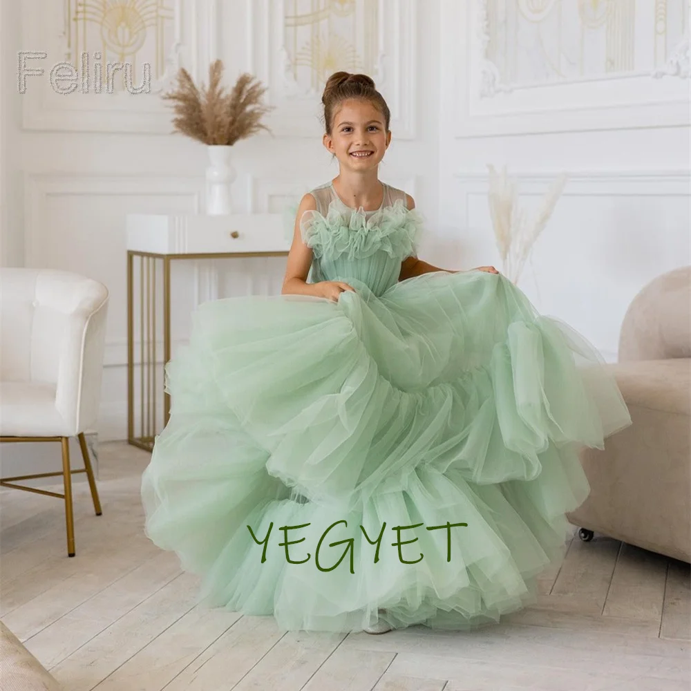 Real Image Girl Princess Dress Lace Puffy Flower Girl Dresses Sleeve Cute Baby Birthday Gowns Wedding Todder Party Dress
Real Image Girl Princess Dress Lace Puffy Flower Girl Dresses Sleeve Cute Baby Birthday Gowns Wedding Todder Party Dress