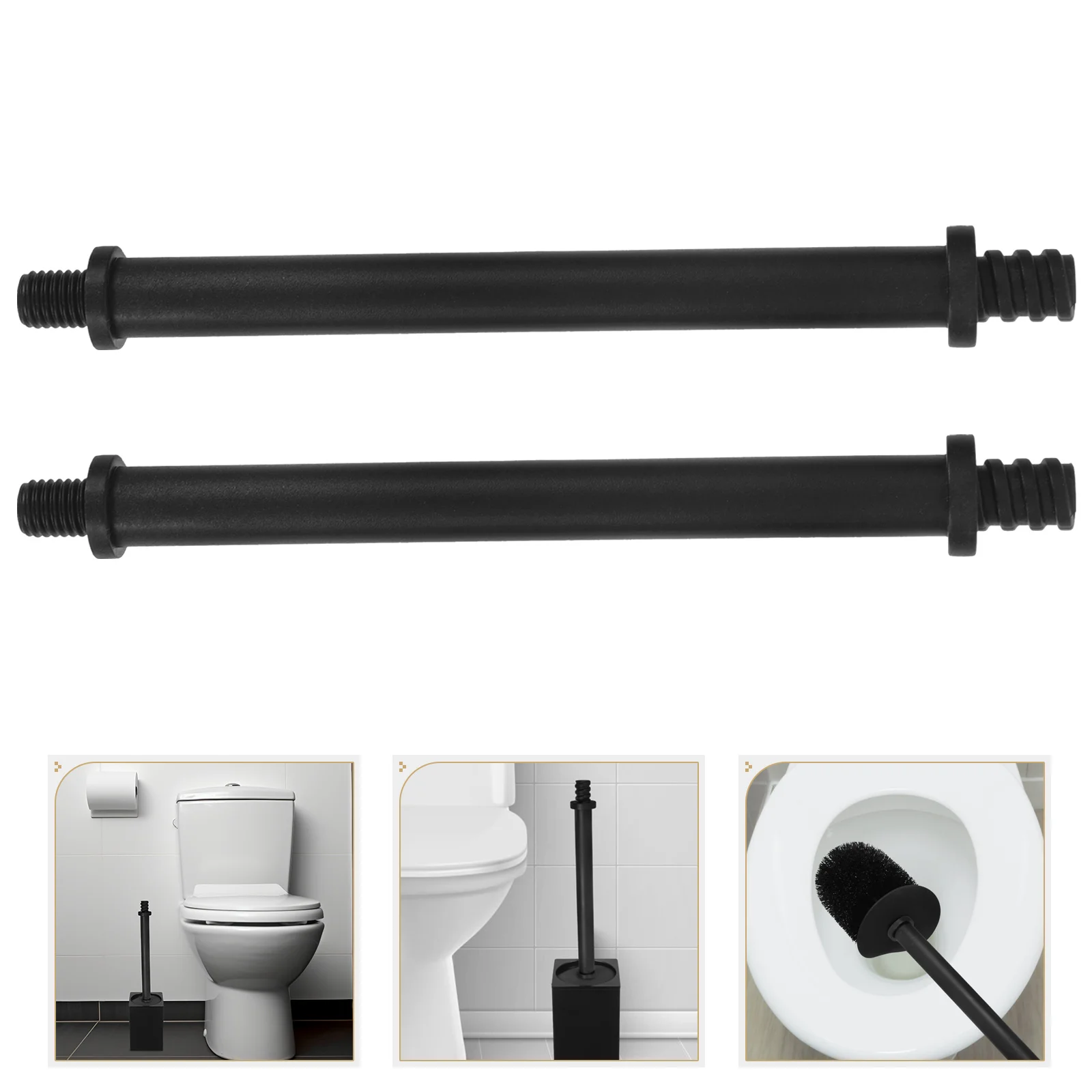 Toilet Brush Plastic Rod Connector for Pole Head Handle Adapter Threaded Replacement Brushes
Toilet Brush Plastic Rod Connector for Pole Head Handle Adapter Threaded Replacement Brushes