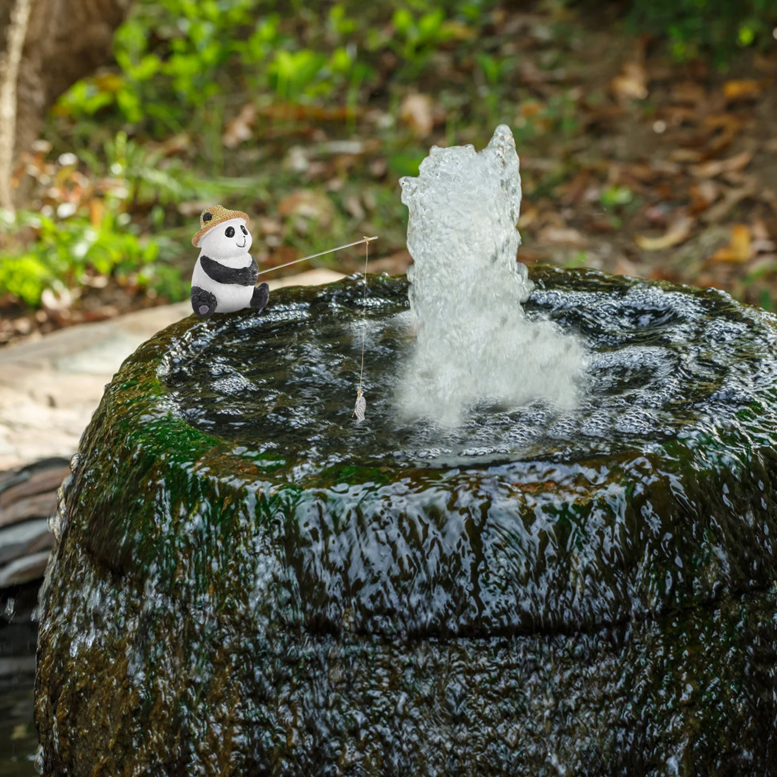 Delightful Panda Fishing Statue Resin Garden Animal Decor Versatile Placement Ponds Rockeries Flower Beds Lively Engaging
Delightful Panda Fishing Statue Resin Garden Animal Decor Versatile Placement Ponds Rockeries Flower Beds Lively Engaging