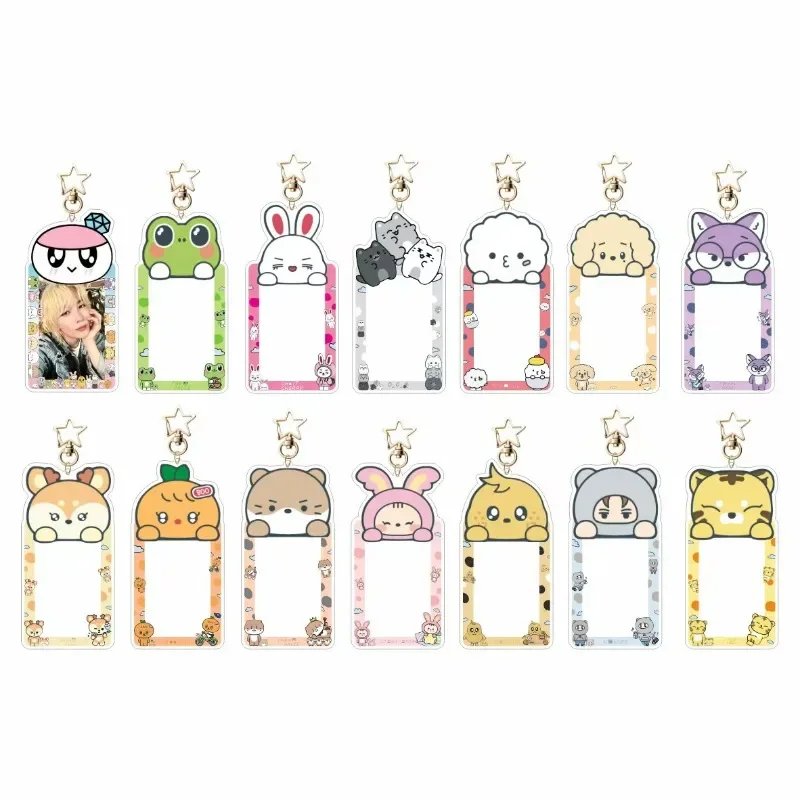 SEVENTEENS Creative Mini Card Slot Photo Frame Keychain Portable Insertable Picture Display Cute Decorative Key for Daily Use
SEVENTEENS Creative Mini Card Slot Photo Frame Keychain Portable Insertable Picture Display Cute Decorative Key for Daily Use