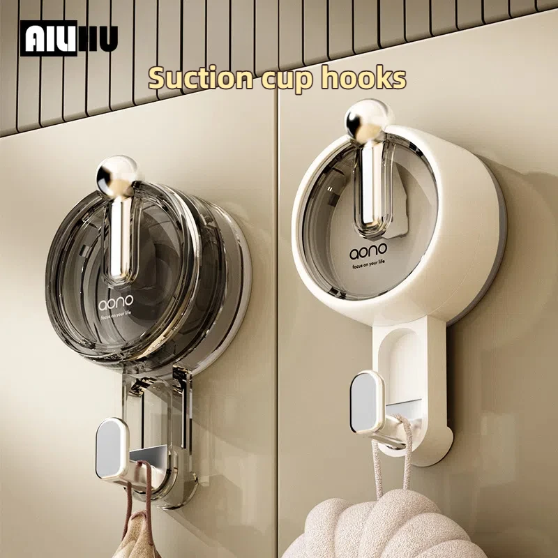 Home Storage Suction Cup Hooks, Removable Bathroom Hooks, One-key Installation and Repeated Use, Kitchen Storage
Home Storage Suction Cup Hooks, Removable Bathroom Hooks, One-key Installation and Repeated Use, Kitchen Storage