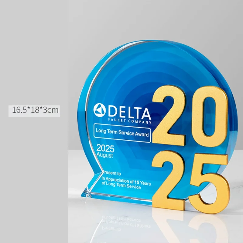 Customized Color Printed Crystal Trophy, High-End Metal Medal, Outstanding Employee Award, Commemorative, Decorations, 2025, 1Pc
Customized Color Printed Crystal Trophy, High-End Metal Medal, Outstanding Employee Award, Commemorative, Decorations, 2025, 1Pc