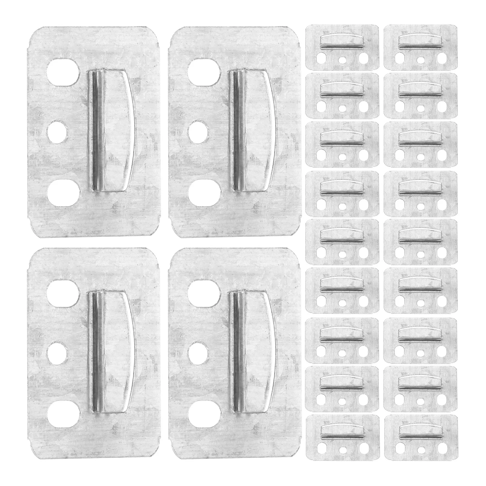 100Pcs Integrated Wall Panel Clamp Stable Metal Buckle Practical No Tools Needed Creative Designs Furniture Hardware
100Pcs Integrated Wall Panel Clamp Stable Metal Buckle Practical No Tools Needed Creative Designs Furniture Hardware