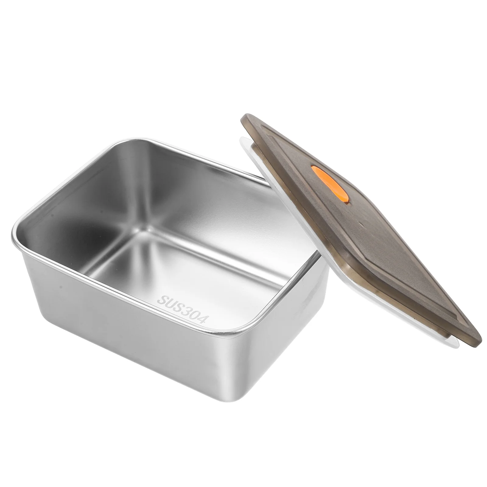 Refrigerator Stainless Steel Small Lunch Box Fridge Organizer Freezer Storage Boxes Food Prep Containers Kimchi Silver
Refrigerator Stainless Steel Small Lunch Box Fridge Organizer Freezer Storage Boxes Food Prep Containers Kimchi Silver