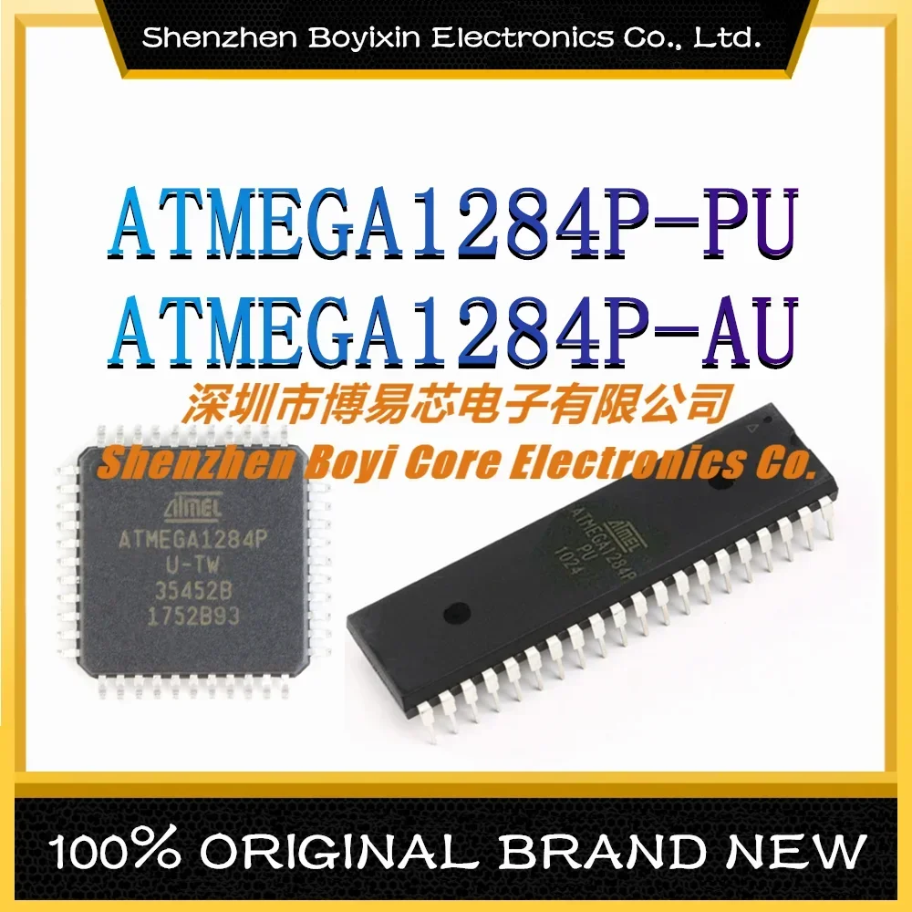 ATMEGA1284P-PU Package:DIP-40 ATMEGA1284P-AU Package:TQFP-44 AVR 20MHz New Original Genuine
ATMEGA1284P-PU Package:DIP-40 ATMEGA1284P-AU Package:TQFP-44 AVR 20MHz New Original Genuine