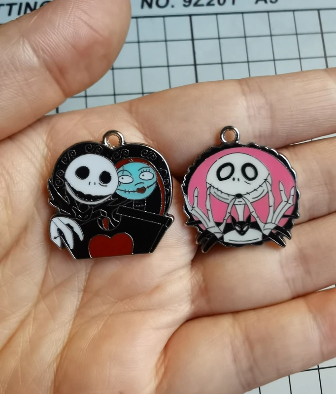 10PCS cartoon Nightmare Before Christmas Pendant DIY Jewelry Necklace Earrings Bracelet Jewelry Earring Charms
10PCS cartoon Nightmare Before Christmas Pendant DIY Jewelry Necklace Earrings Bracelet Jewelry Earring Charms