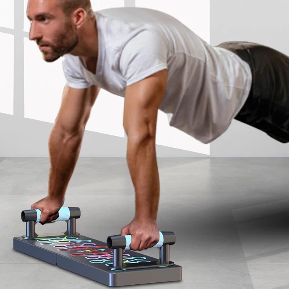 Новый дизайн, подставки для отжиманий, многофункциональный фитнес-тренировочный стимулятор мышц, наращивание мышц живота
Новый дизайн, подставки для отжиманий, многофункциональный фитнес-тренировочный стимулятор мышц, наращивание мышц живота