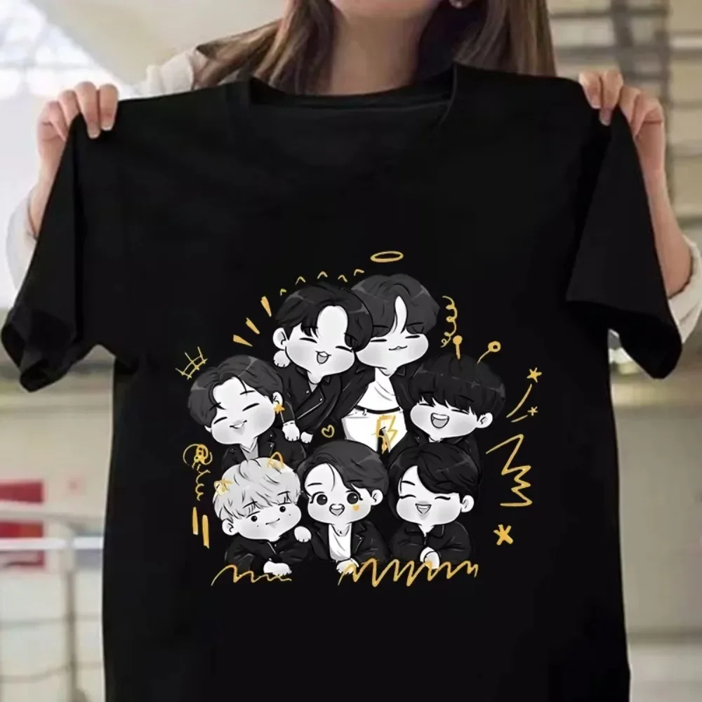 New Kpop Cartoon Printed T-shirts Fashion Y2k Women Summer Tee Shirt Femme Casual Short Sleeve Round Neck Tops T-shirts
New Kpop Cartoon Printed T-shirts Fashion Y2k Women Summer Tee Shirt Femme Casual Short Sleeve Round Neck Tops T-shirts