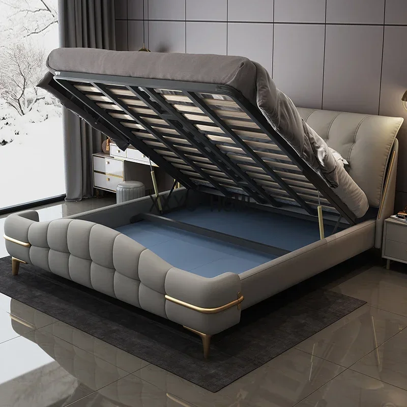 Роскошные двуспальные изголовья кровати, многофункциональные кровати размера «queen-size», платформа для двоих, мебель для спальни Camas De Dormitorio
Роскошные двуспальные изголовья кровати, многофункциональные кровати размера «queen-size», платформа для двоих, мебель для спальни Camas De Dormitorio