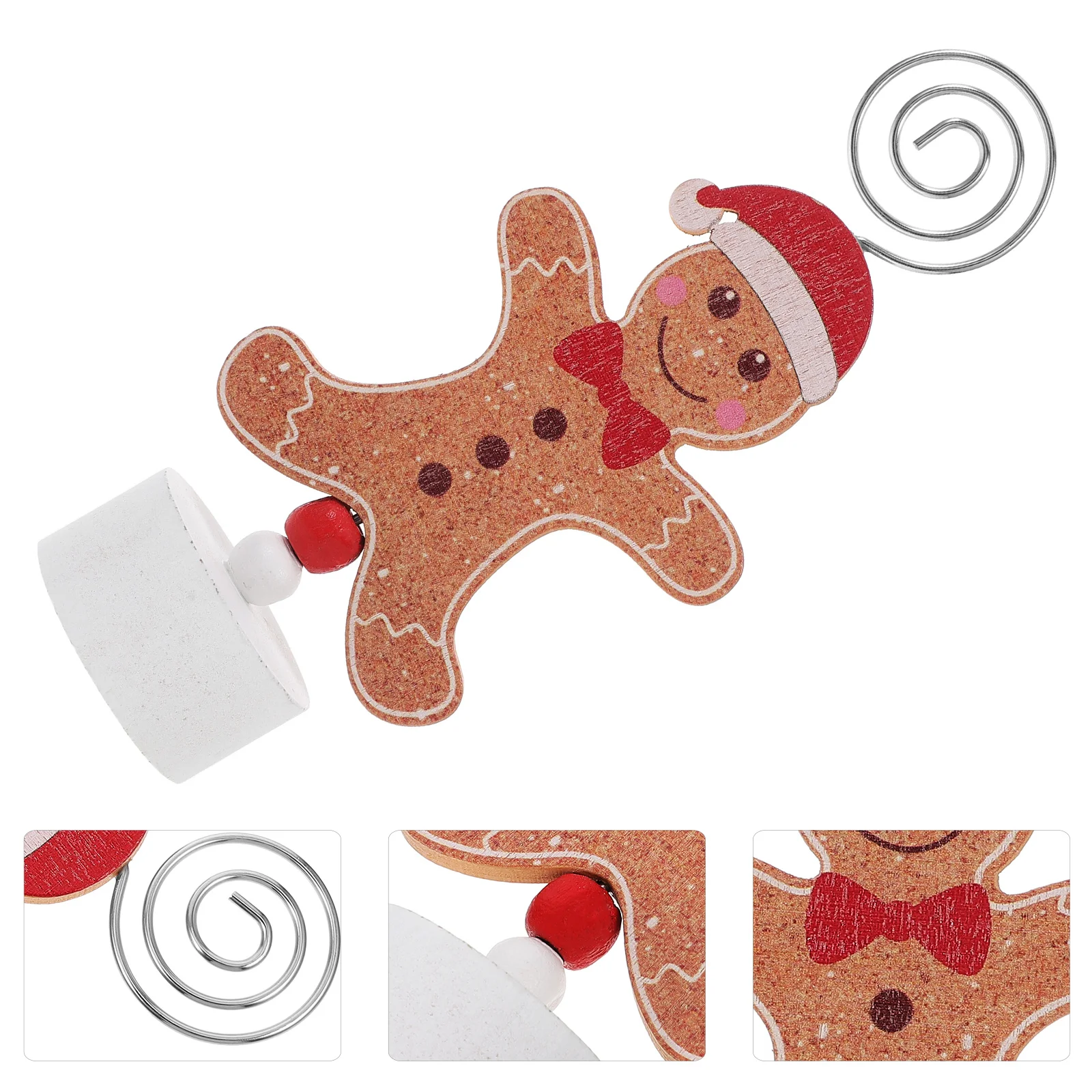 Festive Gingerbread Holder Portable Table Top Stand for Name Cards Photos Holiday Party Wedding Anniversary Decor
Festive Gingerbread Holder Portable Table Top Stand for Name Cards Photos Holiday Party Wedding Anniversary Decor