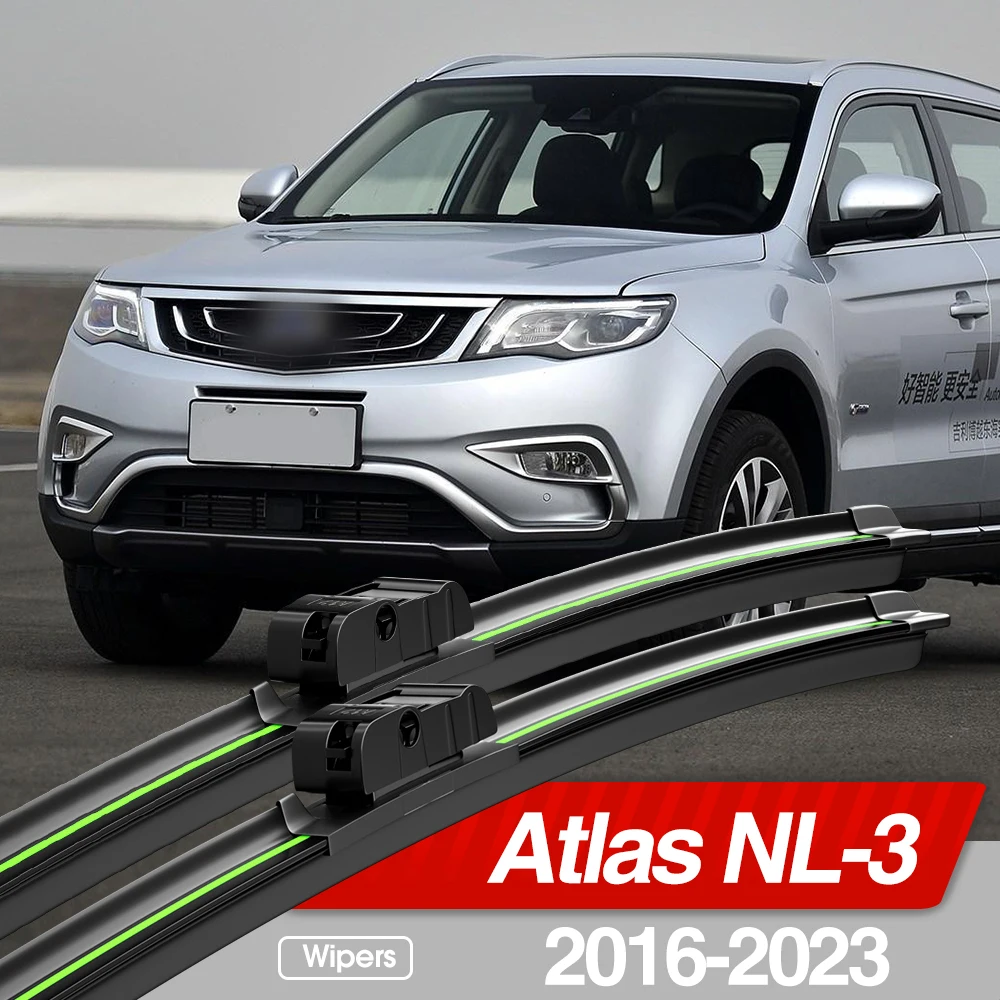 For Geely Atlas NL-3 2016-2023 Front Windshield Wiper Blades 2pcs Windscreen Window Accessories 2017 2018 2019 2020 2021 2022
For Geely Atlas NL-3 2016-2023 Front Windshield Wiper Blades 2pcs Windscreen Window Accessories 2017 2018 2019 2020 2021 2022