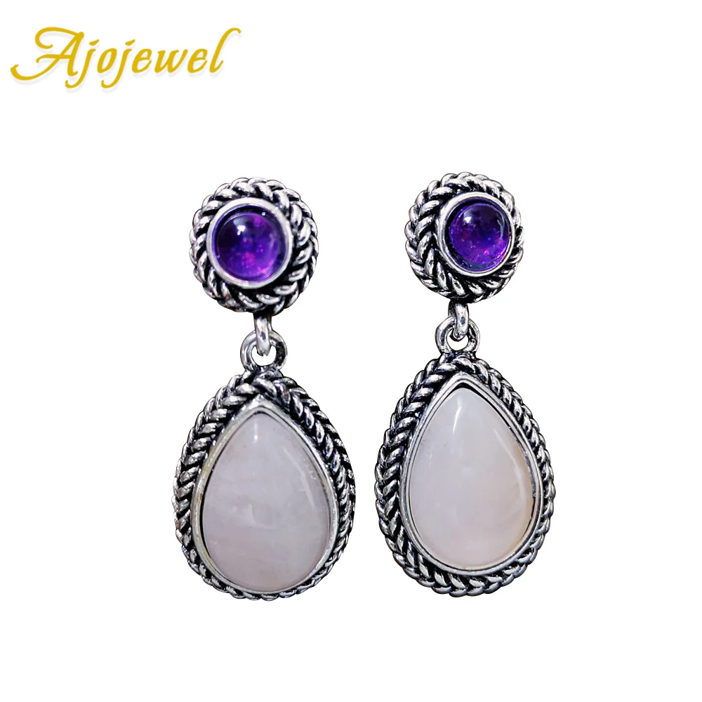Ajojewel Silver-plated Waterdrop Earrings With A Pink Stone Antique Vintage Jewelry Supplier
Ajojewel Silver-plated Waterdrop Earrings With A Pink Stone Antique Vintage Jewelry Supplier