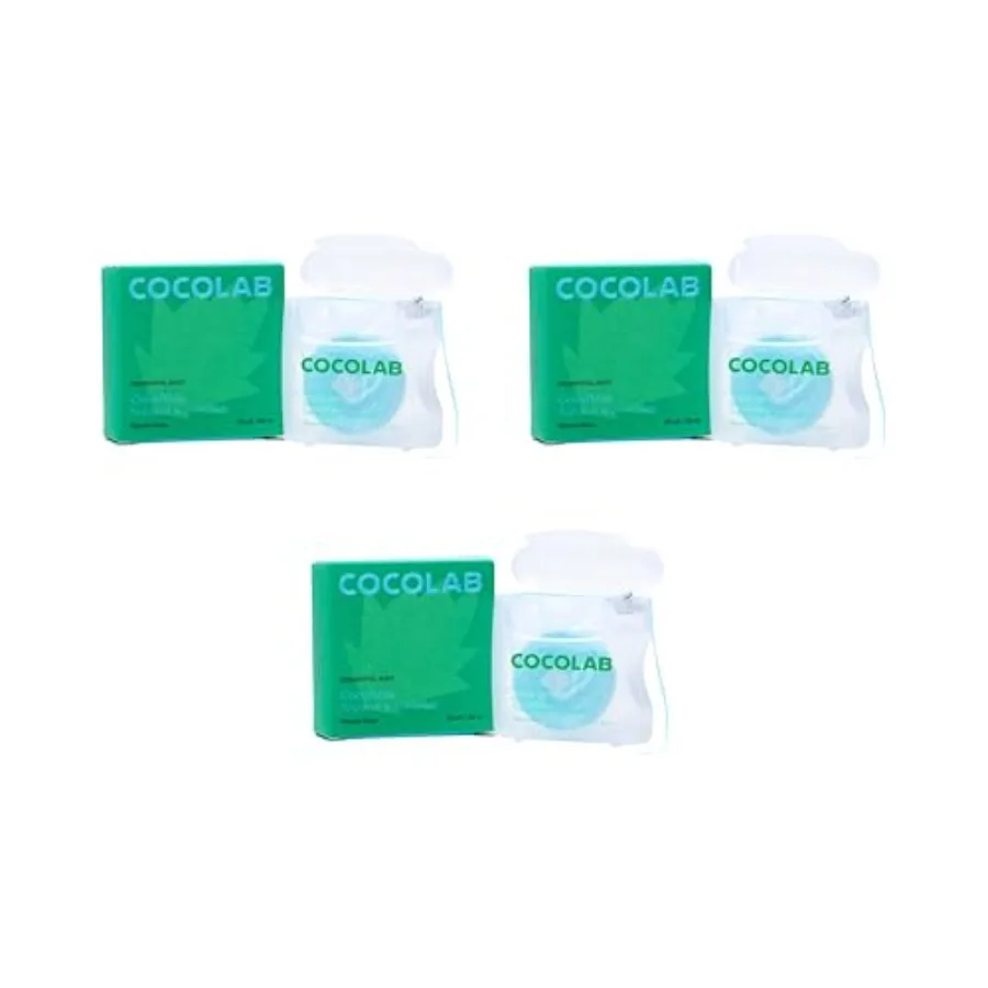 Cocofloss Expanding Woven Dental Floss by Cocolab, Waxed Tooth Floss for Daily Oral Care, Oil Infused, Vegan, for Adults and,Sc
Cocofloss Expanding Woven Dental Floss by Cocolab, Waxed Tooth Floss for Daily Oral Care, Oil Infused, Vegan, for Adults and,Sc