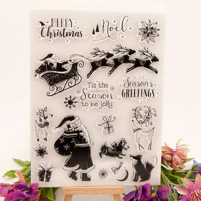 CHRISTMAS 2025 Clear Stamps Seal for DIY Scrapbooking Card Transparent Stamps Making Photo Album Crafts Decoration New Stamps
CHRISTMAS 2025 Clear Stamps Seal for DIY Scrapbooking Card Transparent Stamps Making Photo Album Crafts Decoration New Stamps