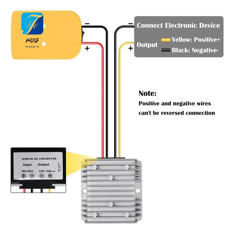A55F-Down Converter Aadpter для Dewalt 18V20vbattery, регулятор напряжения постоянного тока с улучшенной защитой низкого напряжения и переключателем
A55F-Down Converter Aadpter для Dewalt 18V20vbattery, регулятор напряжения постоянного тока с улучшенной защитой низкого напряжения и переключателем