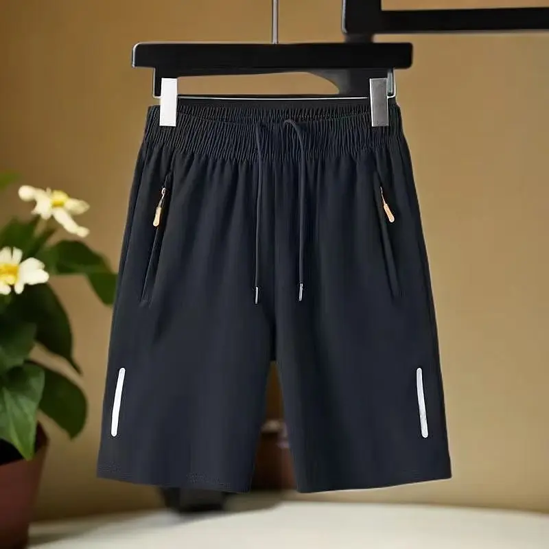 Новые летние мужские брюки из ледяного шелка Qui Dry Thin orts, свободные дышащие пляжные брюки Spor Ci Walk из полиэфирного волокна
Новые летние мужские брюки из ледяного шелка Qui Dry Thin orts, свободные дышащие пляжные брюки Spor Ci Walk из полиэфирного волокна