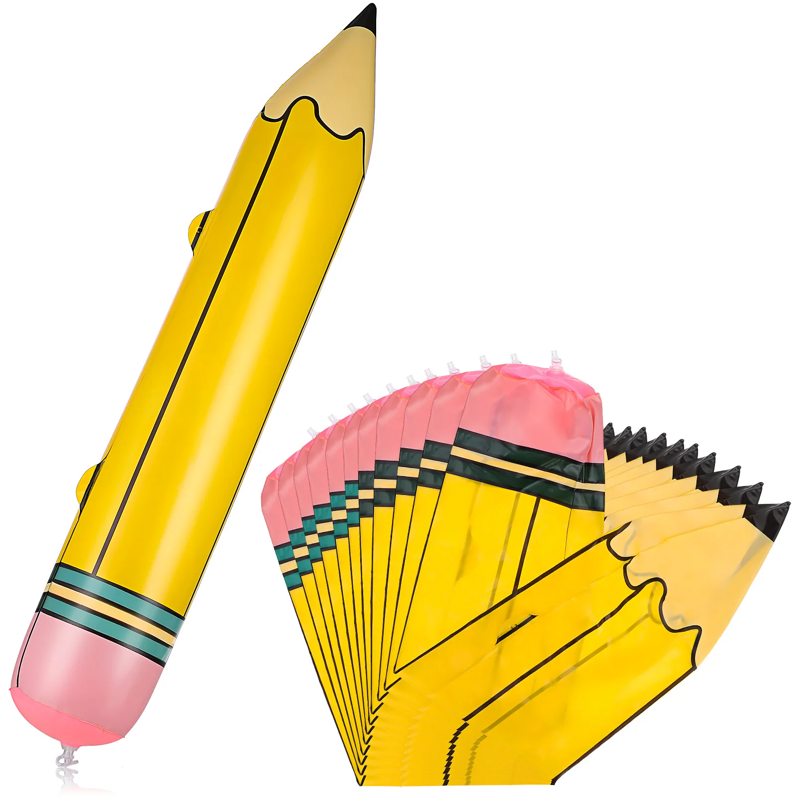 Kids Inflatable Pencil Props Jumbo Pencil Toys Large Pencil Inflatables Photo Props Back To School Classroom Decorations
Kids Inflatable Pencil Props Jumbo Pencil Toys Large Pencil Inflatables Photo Props Back To School Classroom Decorations
