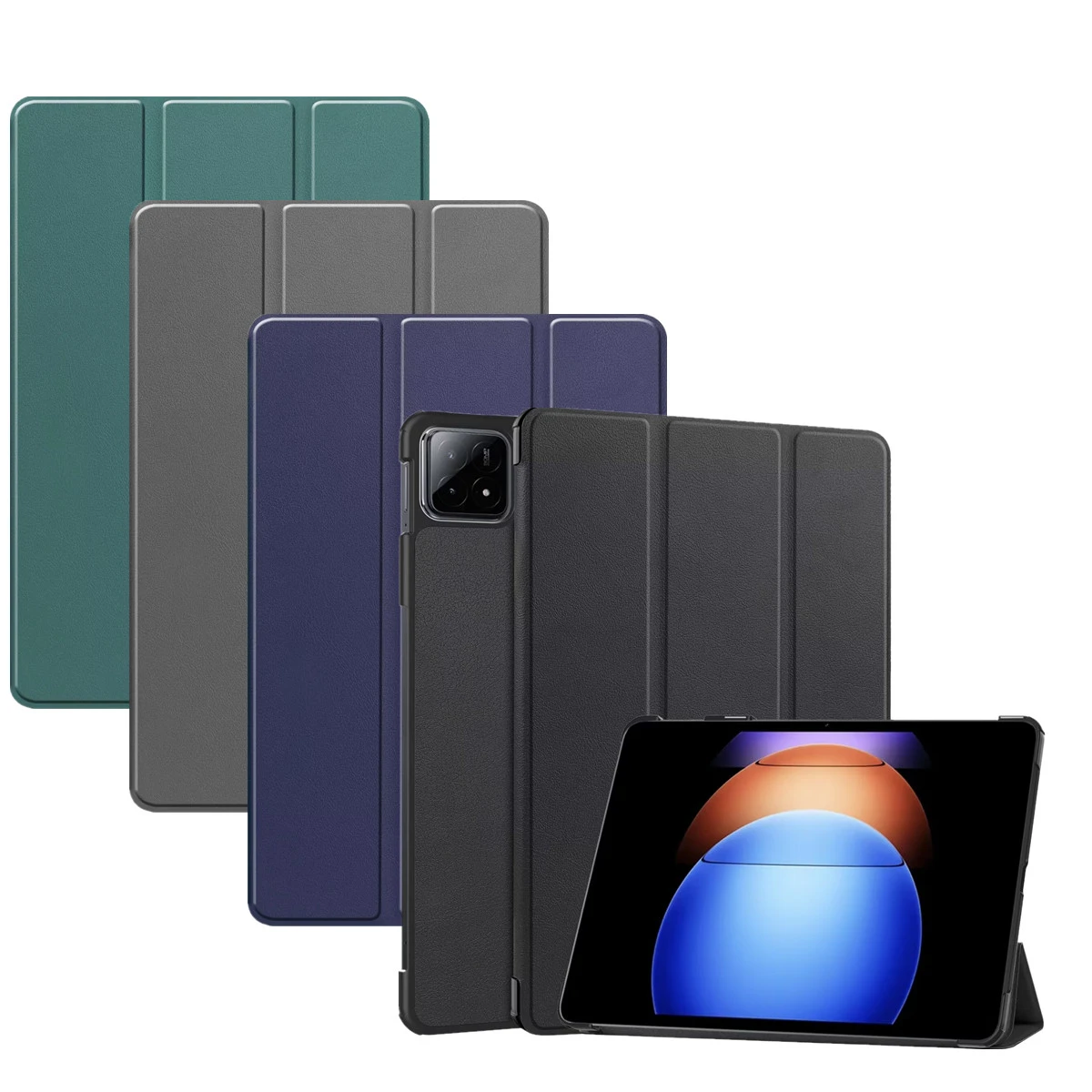 Smart Cover for Xiaomi Pad 6S Pro 12.4" Tablet Case Funda Pu Leather Tri-Fold Hard Shell for XiaoMi MiPad 6S Pro 12.4 inch 2024
Smart Cover for Xiaomi Pad 6S Pro 12.4" Tablet Case Funda Pu Leather Tri-Fold Hard Shell for XiaoMi MiPad 6S Pro 12.4 inch 2024