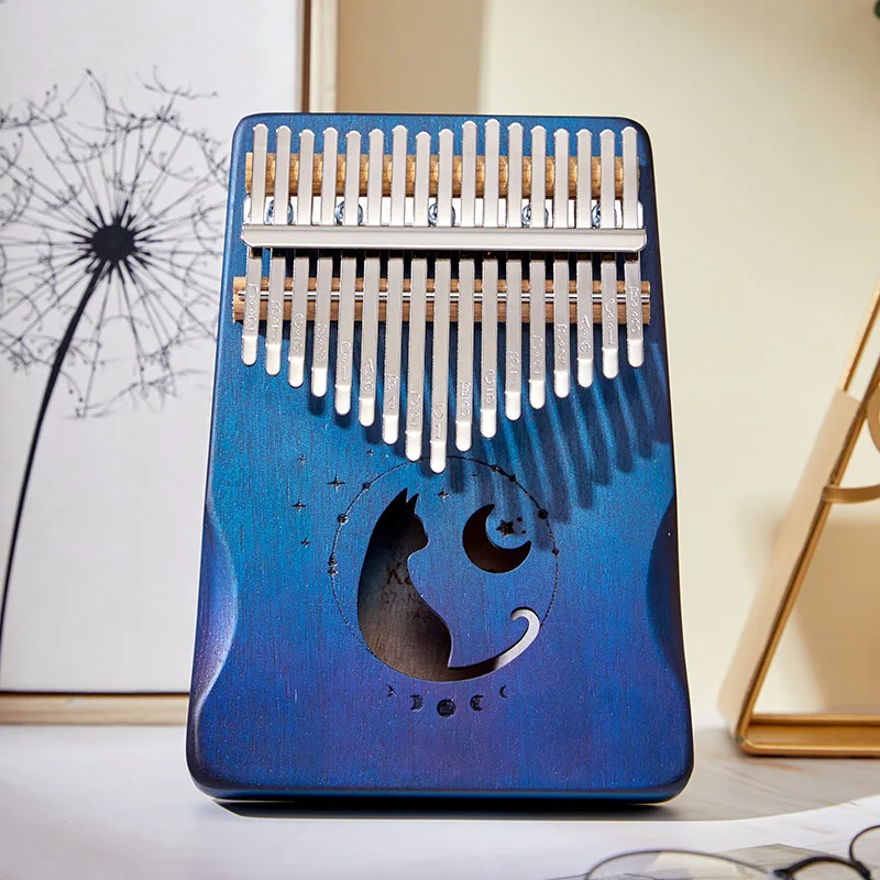 Kalimba Professional Thumb Piano Solid Wood Veneer 17 Keys Keyboard Musical Instrument Kalimba Thumb Piano Christmas Present
Kalimba Professional Thumb Piano Solid Wood Veneer 17 Keys Keyboard Musical Instrument Kalimba Thumb Piano Christmas Present