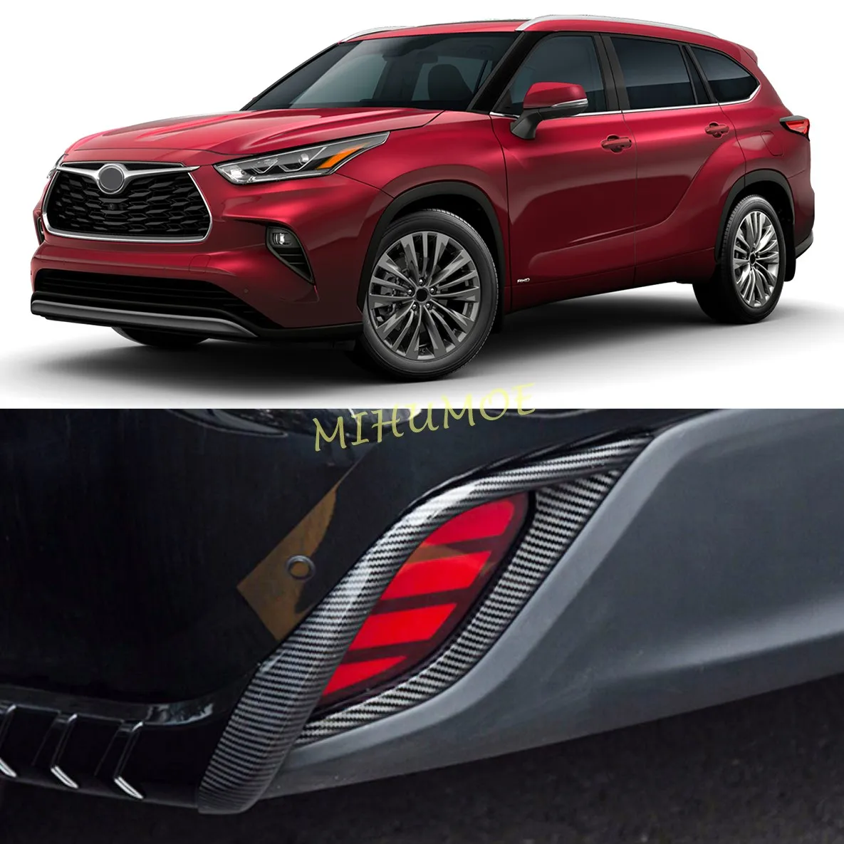 For Toyota Highlander XU70 Kluger 2021-2026 Rear Bumper Fog Light Cover Trim Waterproof Foglight Bezel Decoration Frame
For Toyota Highlander XU70 Kluger 2021-2026 Rear Bumper Fog Light Cover Trim Waterproof Foglight Bezel Decoration Frame