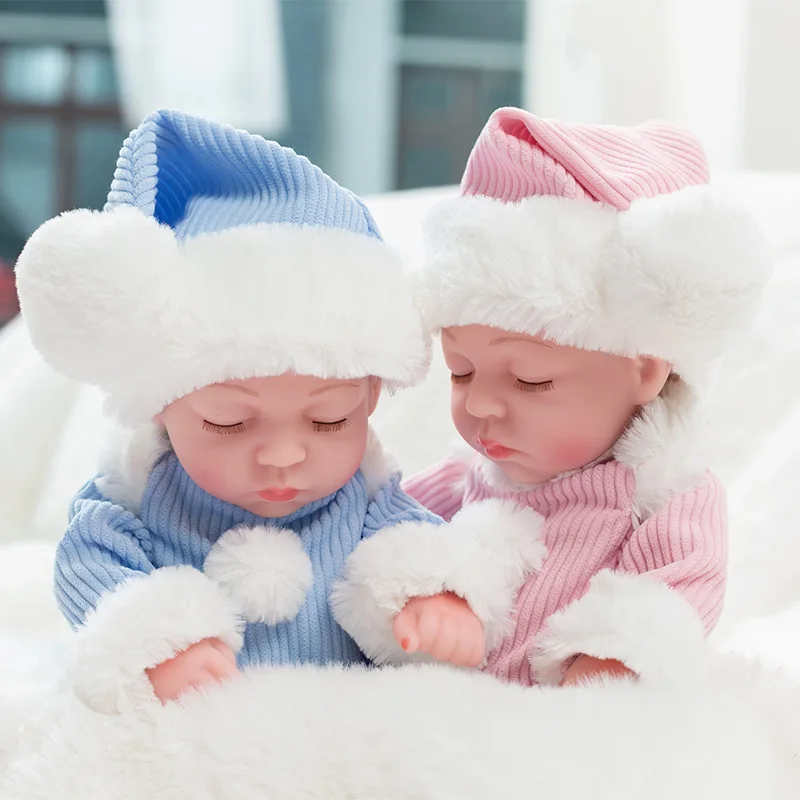 10inch Vinyl Flexible Silicone Reborn Baby Dolls Girl Simulation Doll DIY Fashion Dress Up Soft Reborn Doll for Children Gifts
10inch Vinyl Flexible Silicone Reborn Baby Dolls Girl Simulation Doll DIY Fashion Dress Up Soft Reborn Doll for Children Gifts