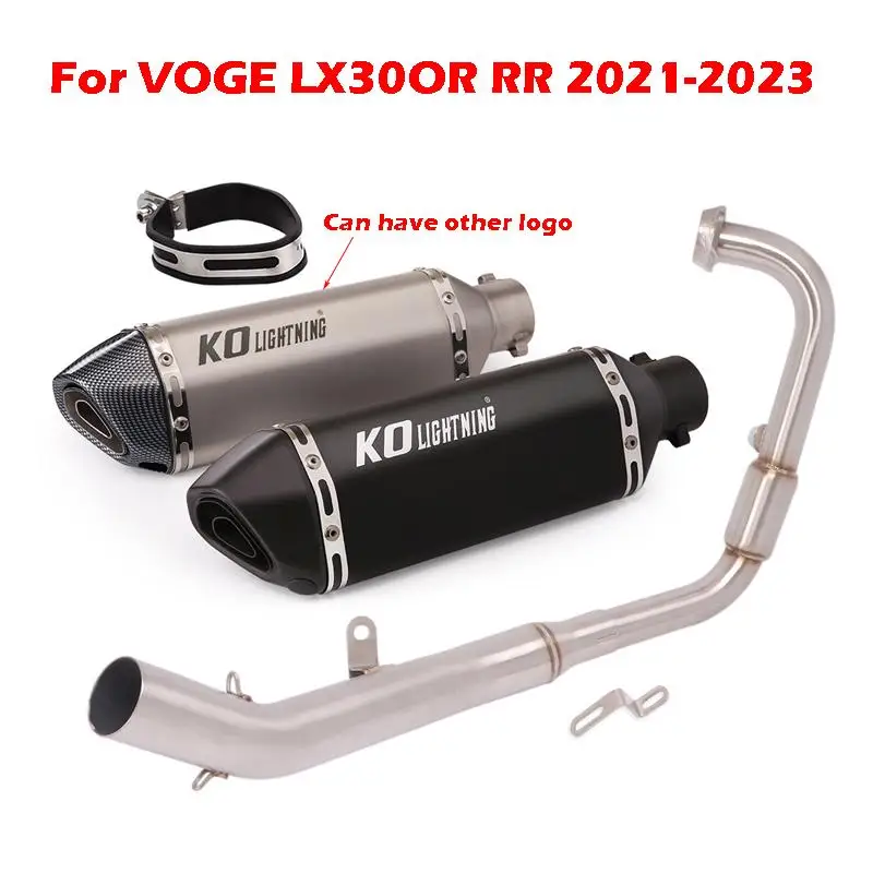 Выхлопная система для мотоцикла VOGE LX30OR LX300RR 2021-2023, выхлопная труба 51 мм, глушитель из нержавеющей стали
Выхлопная система для мотоцикла VOGE LX30OR LX300RR 2021-2023, выхлопная труба 51 мм, глушитель из нержавеющей стали