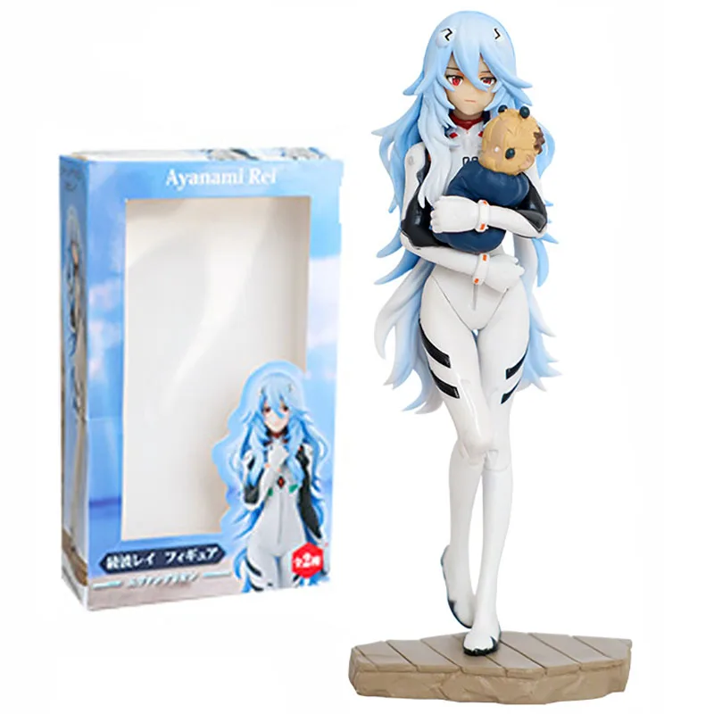 Ayanami Rei Action Figure Anime Doll Manga Figurine Model Ornament Ayanami Rei Figura 13.5cm GK Statue Toys Gift for Children
Ayanami Rei Action Figure Anime Doll Manga Figurine Model Ornament Ayanami Rei Figura 13.5cm GK Statue Toys Gift for Children