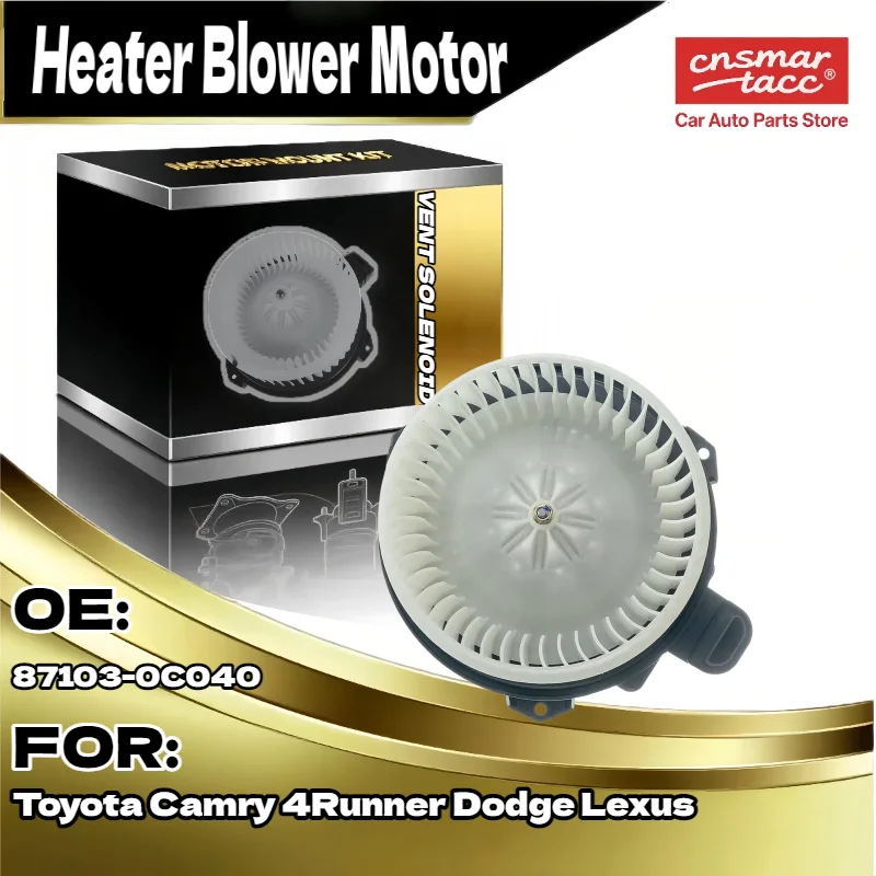 Автоматический двигатель вентилятора отопителя с клеткой вентилятора для Toyota Camry 4Runner для Dodge для Lexus 87103 0C040
Автоматический двигатель вентилятора отопителя с клеткой вентилятора для Toyota Camry 4Runner для Dodge для Lexus 87103 0C040