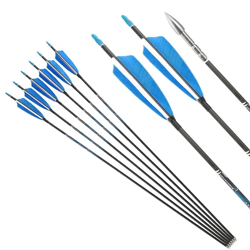 Archery Bow And Arrow Bow Compound Spine 300 400 500 ID4.2mm Carbon Shaft Nocks Archery Equipment Hunting Accessories
Archery Bow And Arrow Bow Compound Spine 300 400 500 ID4.2mm Carbon Shaft Nocks Archery Equipment Hunting Accessories