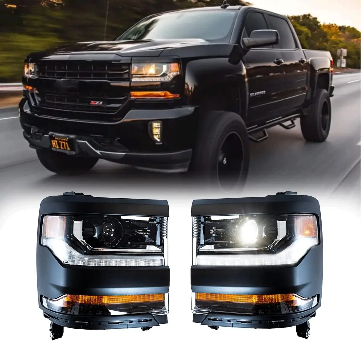 Фара в сборе подходит для Chevy Silverado 1500 2016 2017 2018 2019, дизайн светодиодных дневных ходовых огней, фары в сборе
Фара в сборе подходит для Chevy Silverado 1500 2016 2017 2018 2019, дизайн светодиодных дневных ходовых огней, фары в сборе