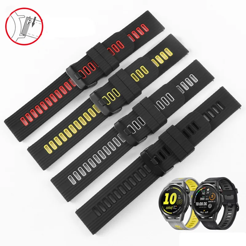 CICIDD Rubber Watchband Suitable For Huawei GT3 Watch 3Pro Strap 46mm Intelligent Sports Waterproof Silicone Watch Accessories
CICIDD Rubber Watchband Suitable For Huawei GT3 Watch 3Pro Strap 46mm Intelligent Sports Waterproof Silicone Watch Accessories