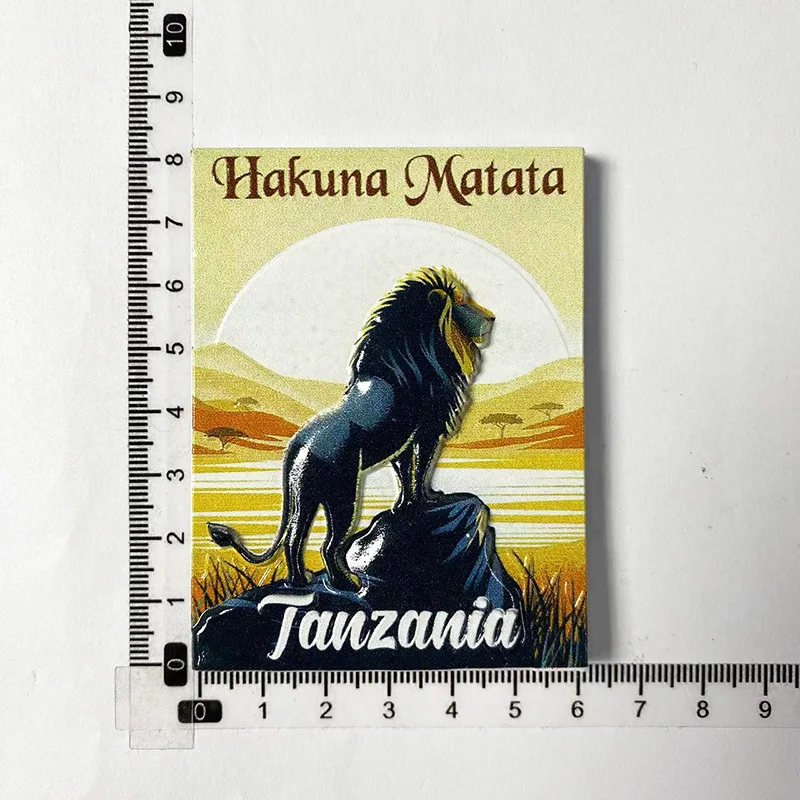 Tanzania Africa exotic travel souvenirs, 3D lion refrigerator magnets, powerful magnets, office, home kitchen decoration gifts
Tanzania Africa exotic travel souvenirs, 3D lion refrigerator magnets, powerful magnets, office, home kitchen decoration gifts
