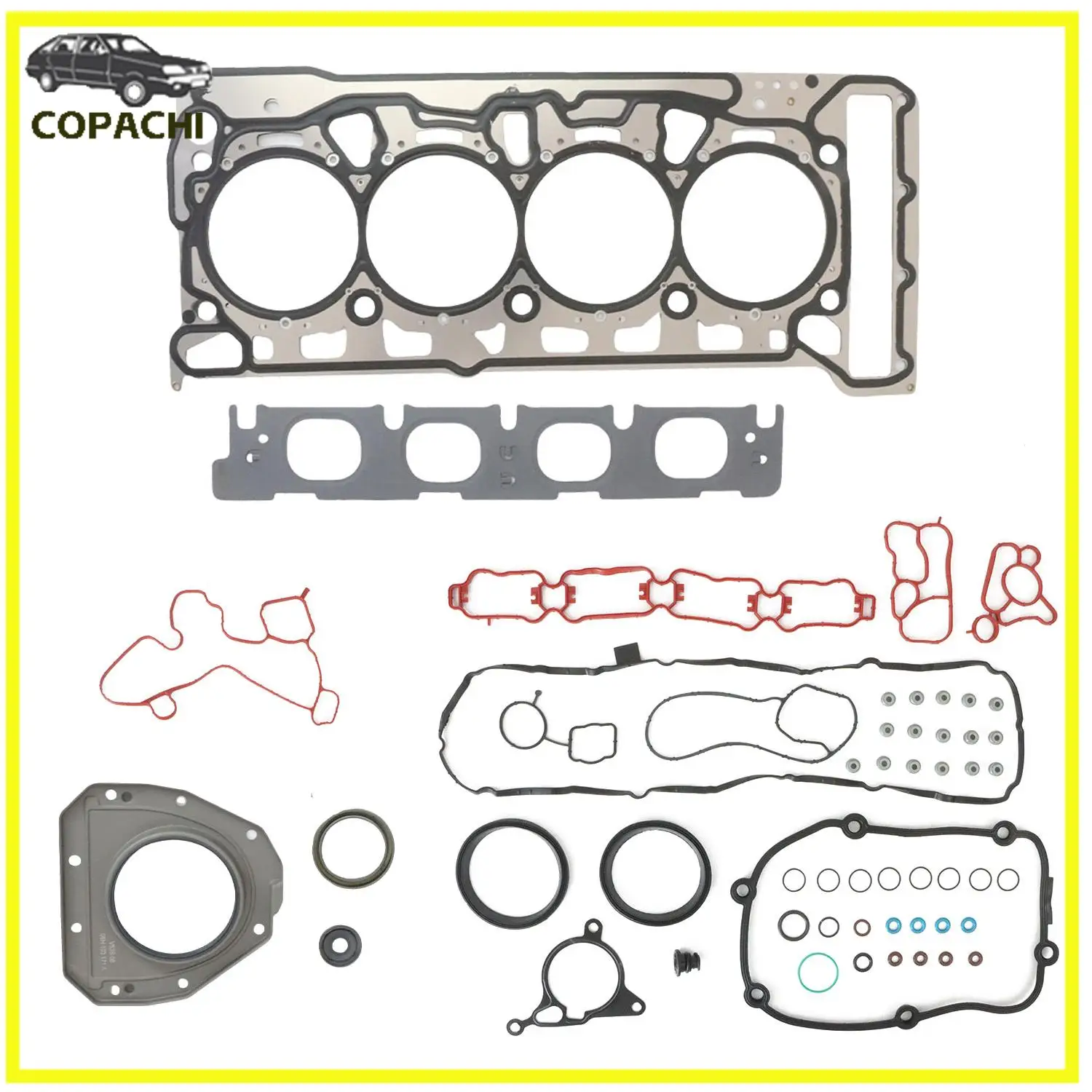 1set EA888 Engine Overhaul Gasket Repair Kit Φ23mm For VW Beetle Golf Jetta Passat 1.8T Car Accessories Parts Replacement
1set EA888 Engine Overhaul Gasket Repair Kit Φ23mm For VW Beetle Golf Jetta Passat 1.8T Car Accessories Parts Replacement