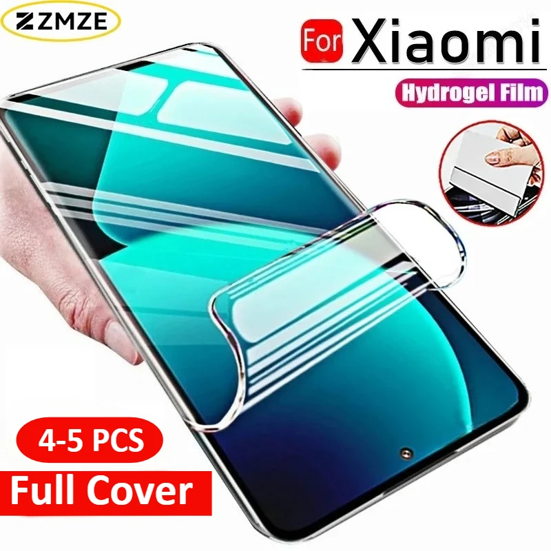 4/5Pcs Hydrogel Film for Xiaomi 17 Ultra 15 14 13T 12S 11 10 Note 10 Pro Screen Protector Smooth Touch High Definition Soft Film
4/5Pcs Hydrogel Film for Xiaomi 17 Ultra 15 14 13T 12S 11 10 Note 10 Pro Screen Protector Smooth Touch High Definition Soft Film
