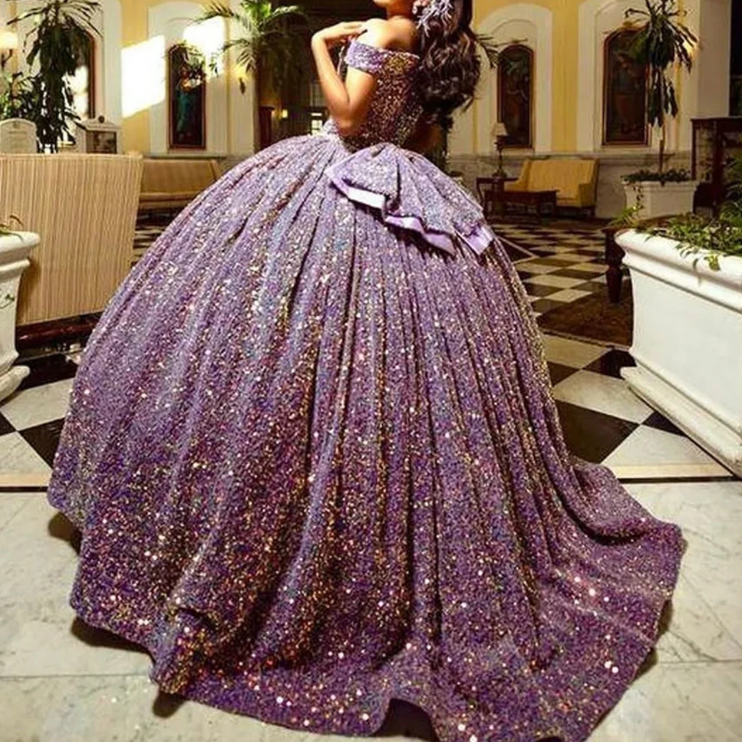AAQ12 Customized Purple Women Prom Party Dress Quinceanera Dresses Ball Gown Birthday Gown Sweet 15 16 Dresses vestidos de gala
AAQ12 Customized Purple Women Prom Party Dress Quinceanera Dresses Ball Gown Birthday Gown Sweet 15 16 Dresses vestidos de gala