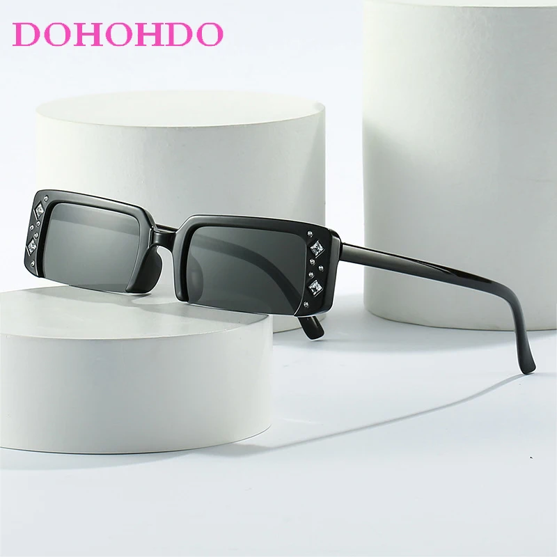 Square Sunglasses Women Fashion Vintage Half Frame With Rhinestone Glasses Ladies Brand Design Street Photography Eyewear UV400
Square Sunglasses Women Fashion Vintage Half Frame With Rhinestone Glasses Ladies Brand Design Street Photography Eyewear UV400