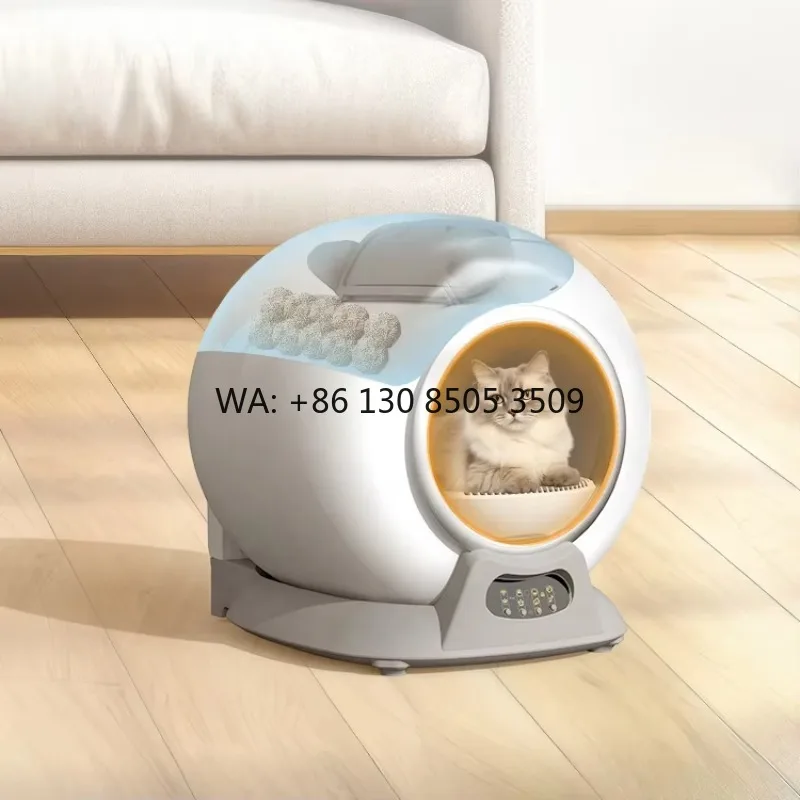 Self Cleaning Sandbox Electric Cat Litter Tray Smart Litter Box Automatic Cat Toilet
Self Cleaning Sandbox Electric Cat Litter Tray Smart Litter Box Automatic Cat Toilet