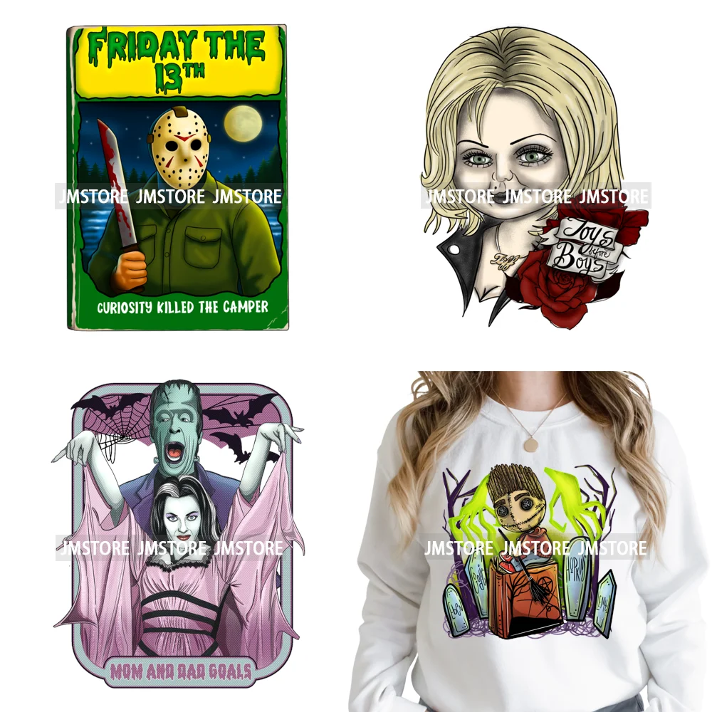 Horror Scary Killer Character Spooky Halloween Vibes Iron on DTF Washable Heat Transfer Stickers Ready to Press for Textile Bags
Horror Scary Killer Character Spooky Halloween Vibes Iron on DTF Washable Heat Transfer Stickers Ready to Press for Textile Bags